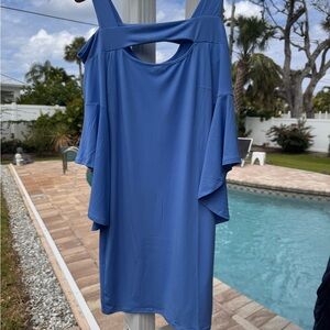 Venus Elegant Blue Women's Dress Size Small